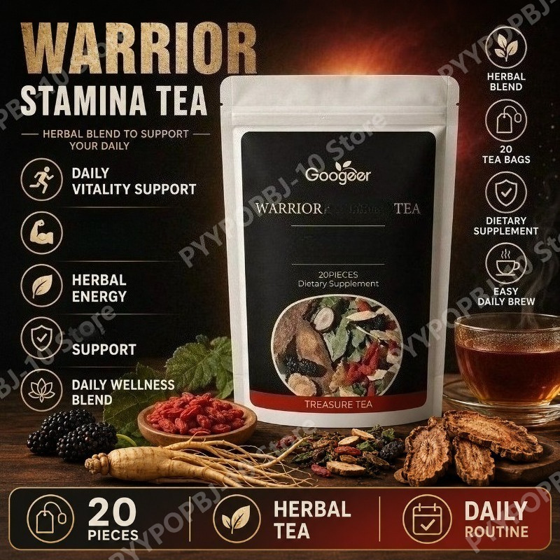 Herbal Wellness Supplement - Ботаническая травяная добавка Googeer, 20 пакетиков