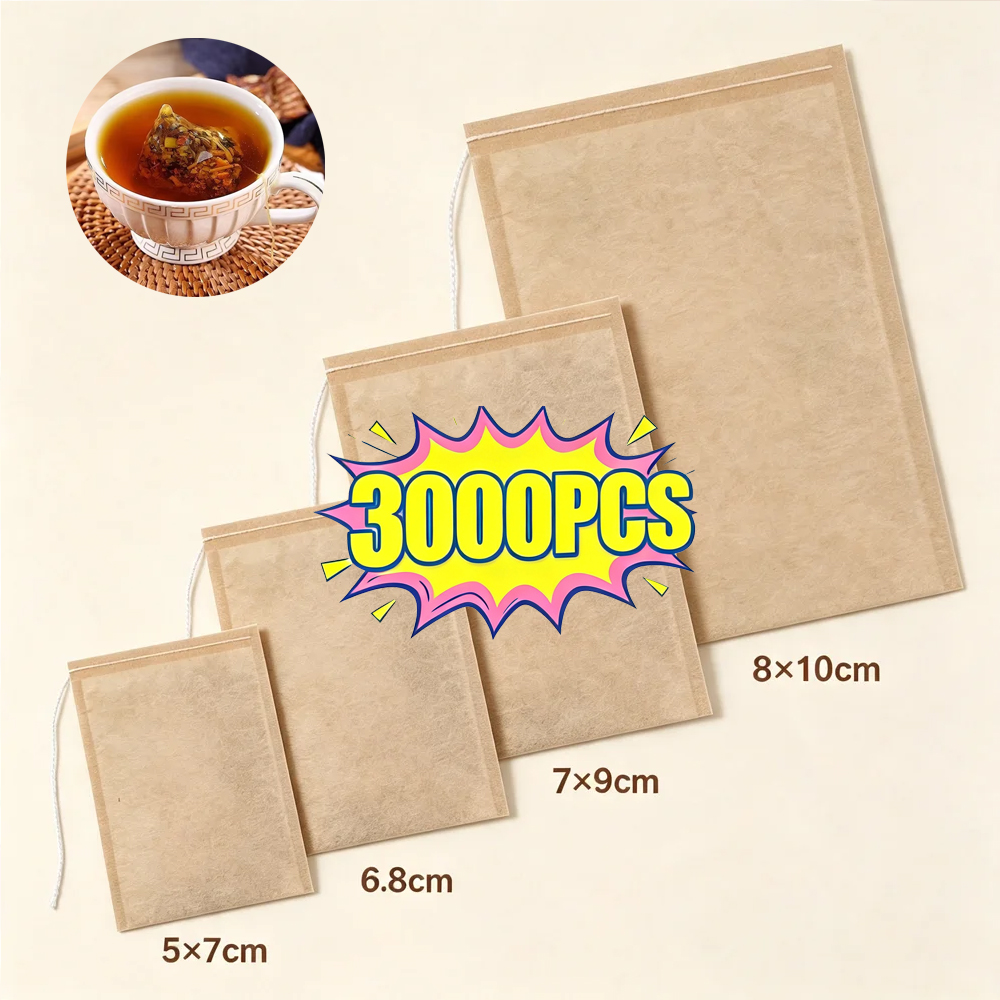 Herbal Wellness Supplement - 100/3000 шт. одноразовых фильтровальных пакетов для