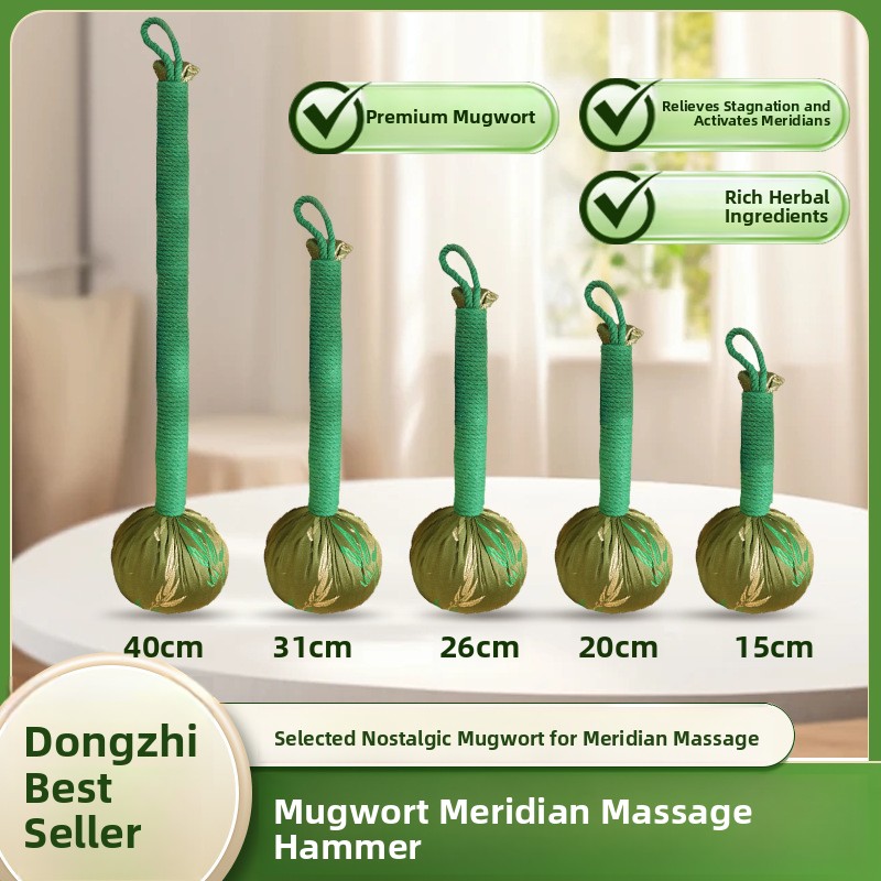 Herbal Wellness Massage - Шелковый ручной массажный молоток с травами