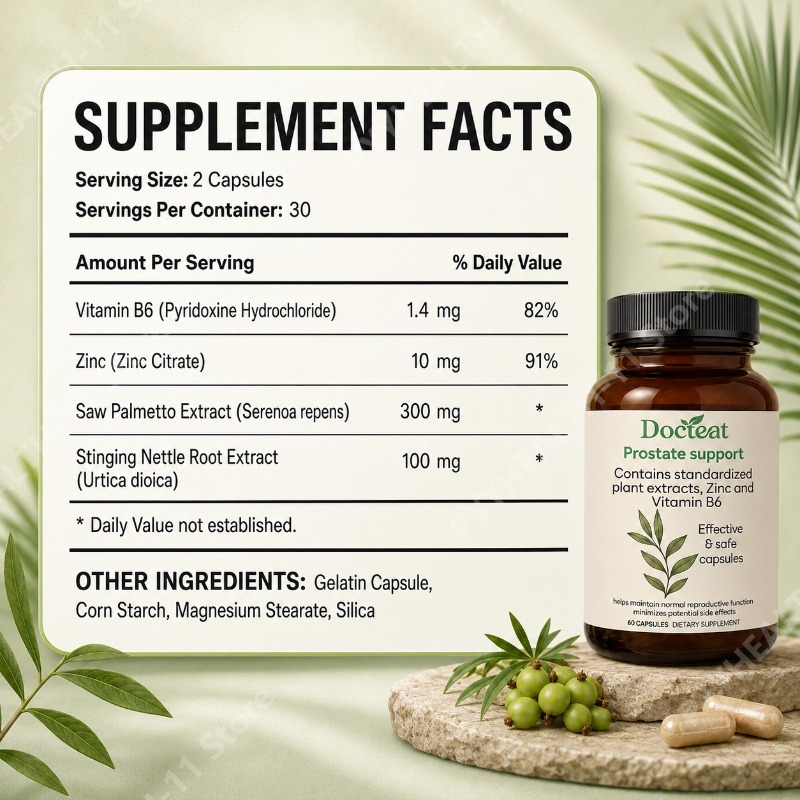 Капсулы с экстрактом пальметто – обзор и цена Herbal Wellness Supplement